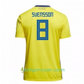 Billige Fotballdrakter Sverige Svensson 8 VM 2018 Hjemmedraktsett
